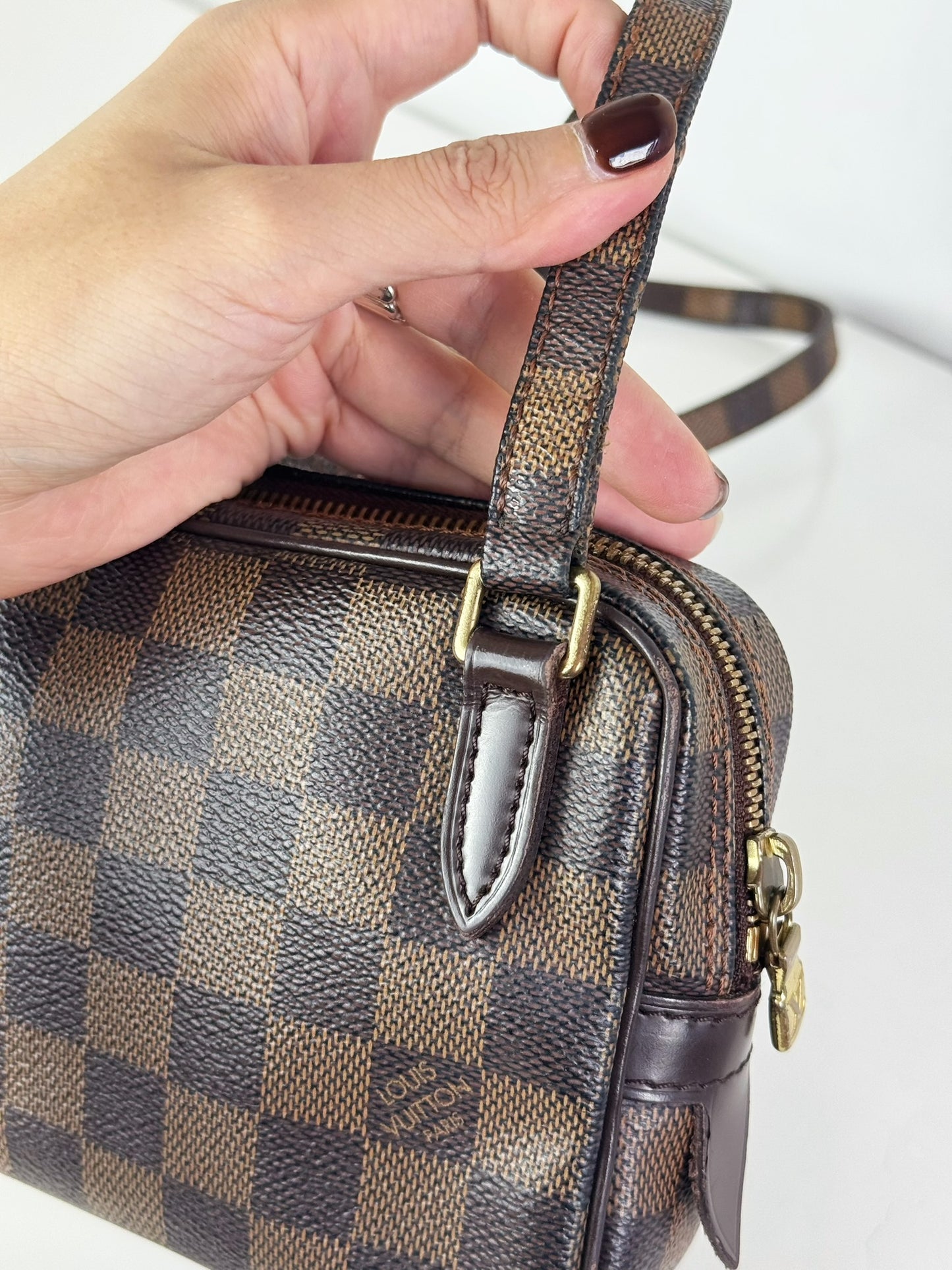 Louis Vuitton Vintage Damier Marly Bandouliere Crossbody Bag