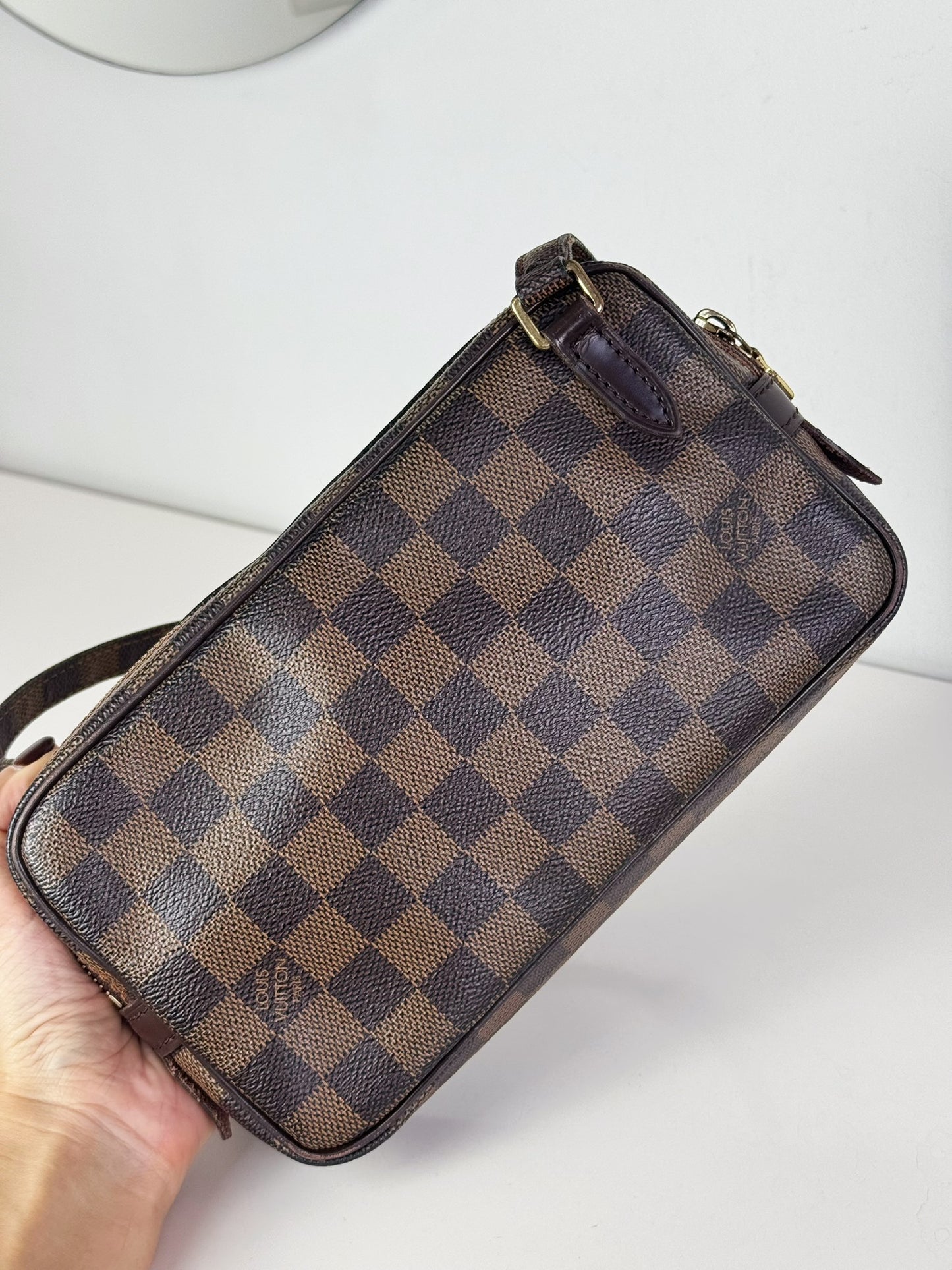 Louis Vuitton Vintage Damier Marly Bandouliere Crossbody Bag