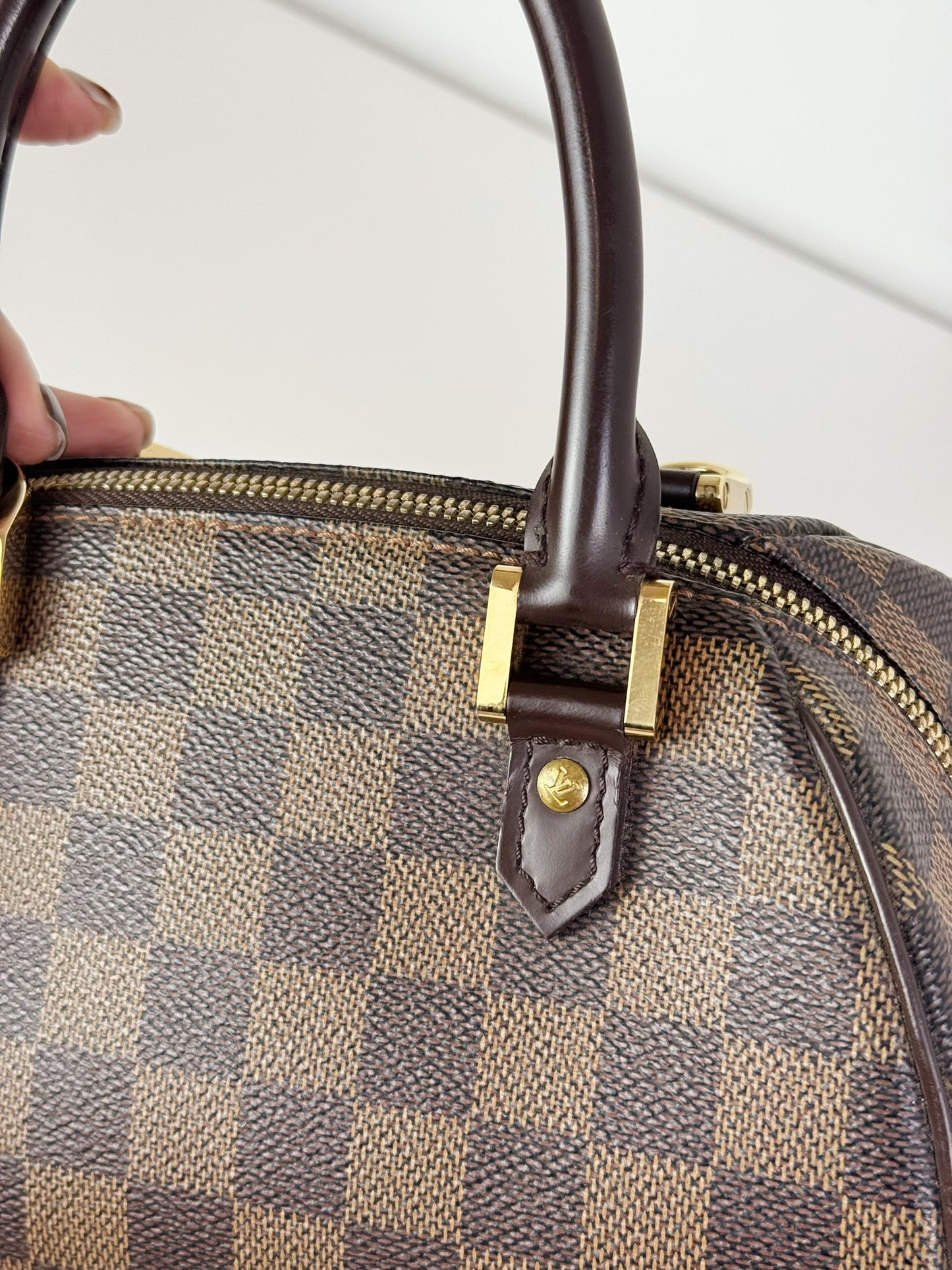 Louis Vuitton Vintage Damier Ribera Mini Handbag Crossbody Bag