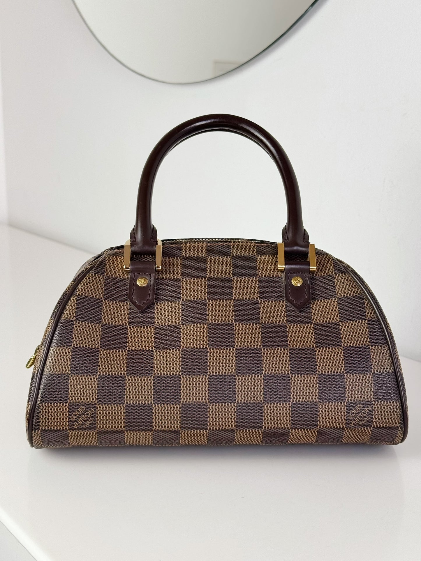 Louis Vuitton Vintage Damier Ribera Mini Handbag Crossbody Bag