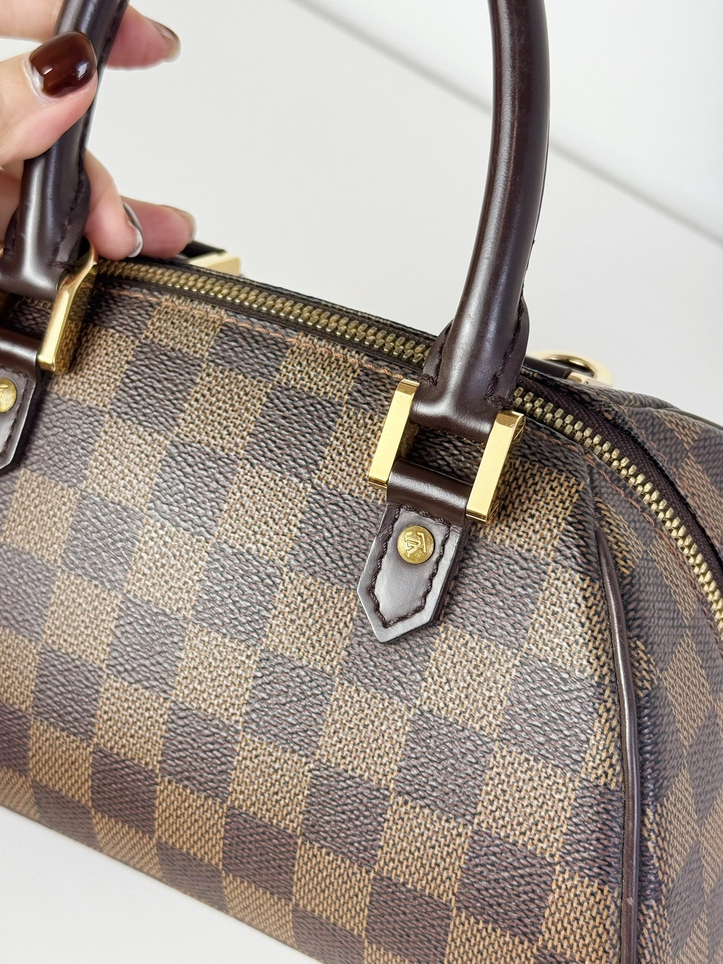 Louis Vuitton Vintage Damier Ribera Mini Handbag Crossbody Bag