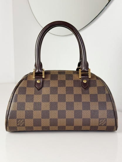 Louis Vuitton Vintage Damier Ribera Mini Handbag Crossbody Bag