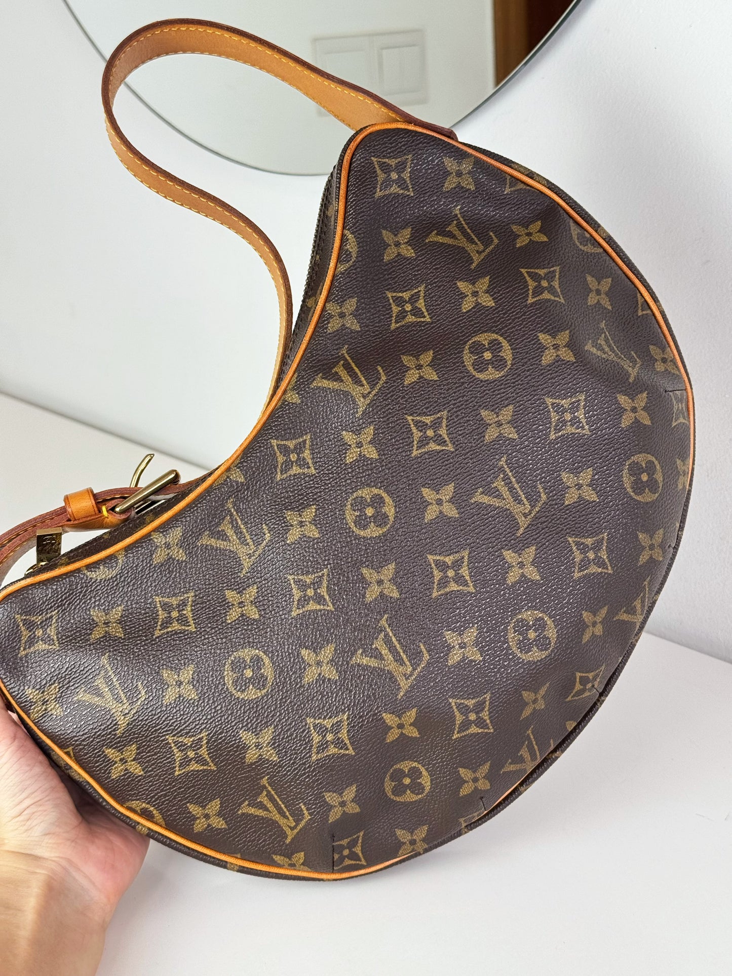 Louis Vuitton Vintage Croissant MM Shoulder Bag