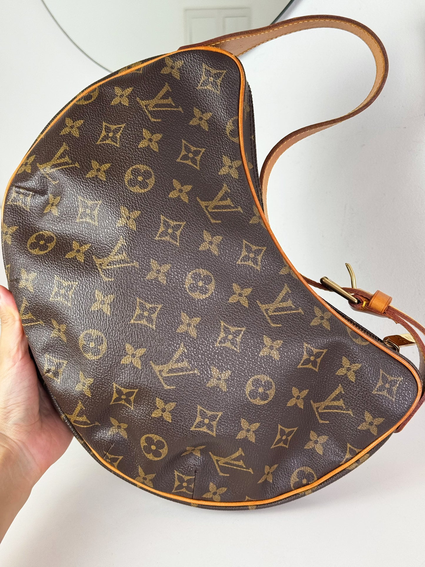 Louis Vuitton Vintage Croissant MM Shoulder Bag
