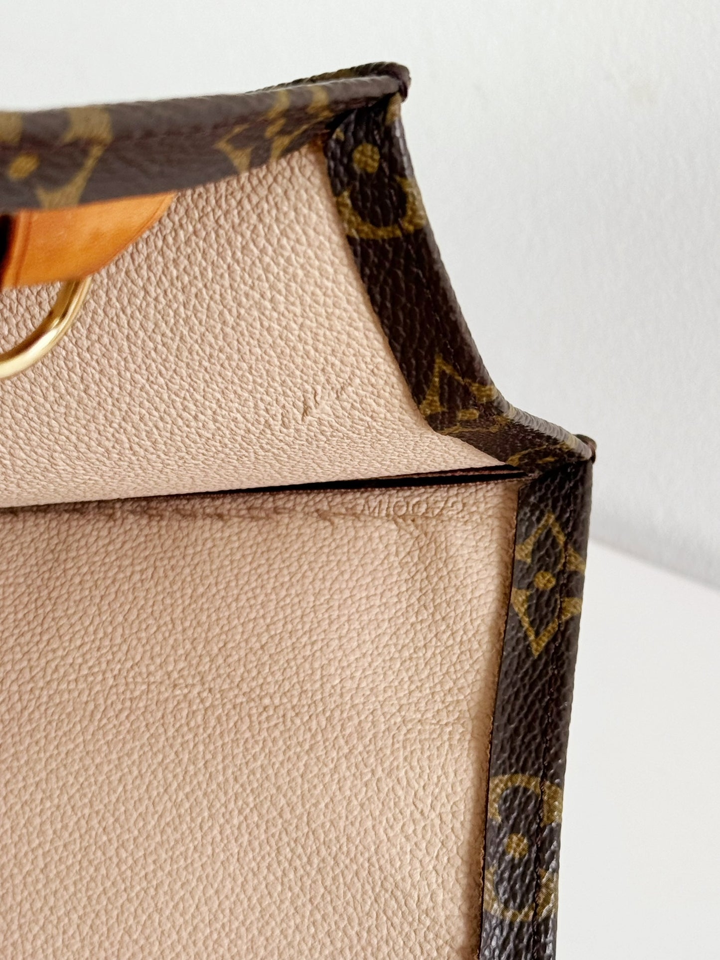Louis Vuitton Vintage Sac Plat Handbag Tote Crossbody Bag