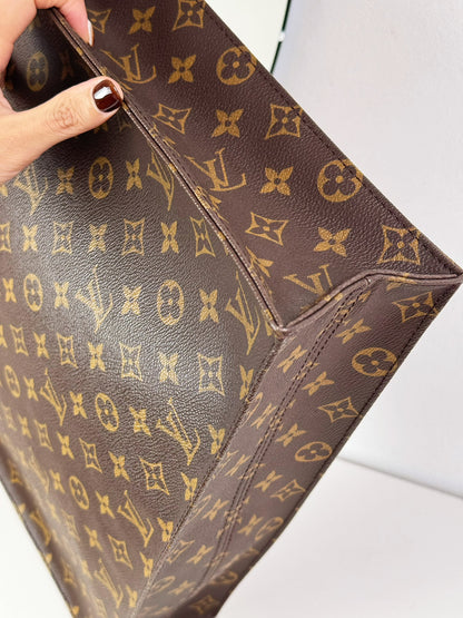 Louis Vuitton Vintage Sac Plat Handbag Tote Crossbody Bag