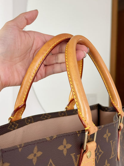 Louis Vuitton Vintage Sac Plat Handbag Tote Crossbody Bag