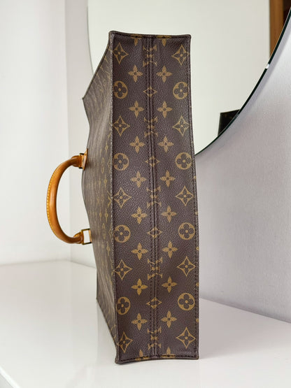 Louis Vuitton Vintage Sac Plat Handbag Tote Crossbody Bag