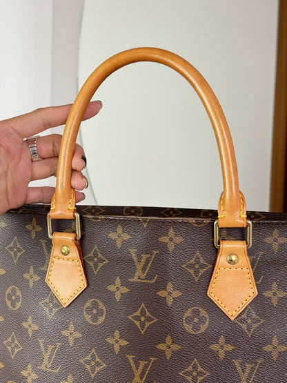 Louis Vuitton Vintage Sac Plat Handbag Tote Crossbody Bag