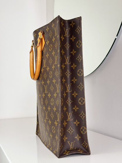 Louis Vuitton Vintage Sac Plat Handbag Tote Crossbody Bag