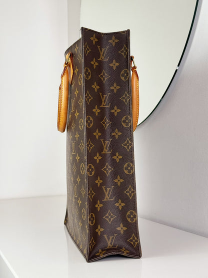 Louis Vuitton Vintage Sac Plat Handbag Tote Crossbody Bag