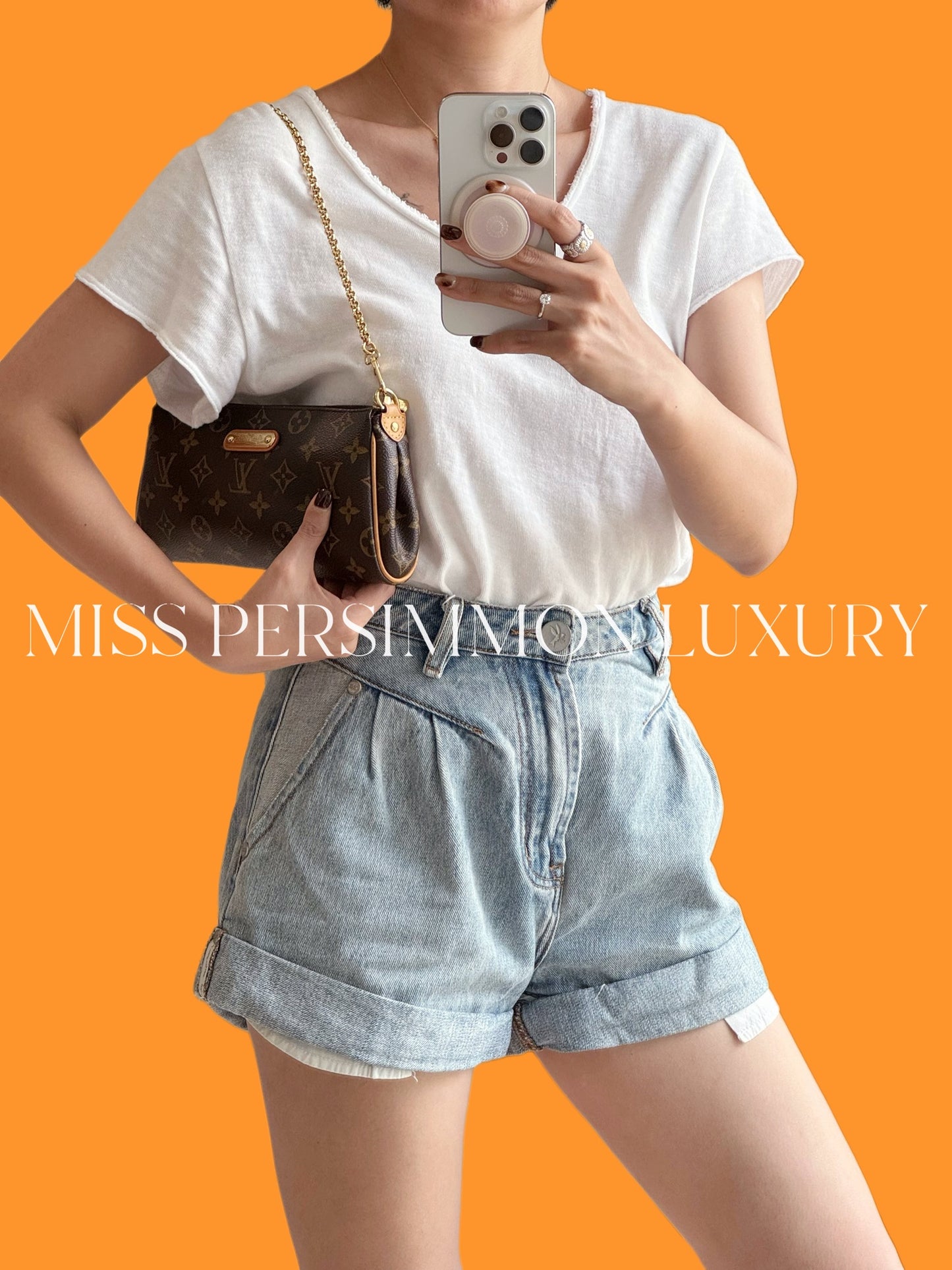 Louis Vuitton Vintage Eva Shoulder Crossbody Bag