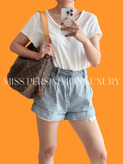 Louis Vuitton Vintage Delightful MM Tote Crossbody Bag