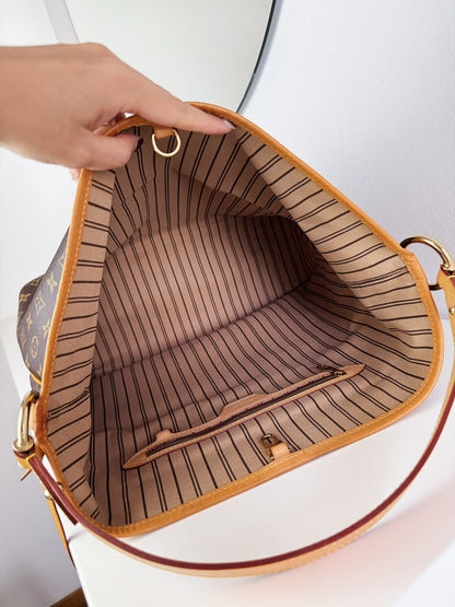Louis Vuitton Vintage Delightful MM Tote Crossbody Bag