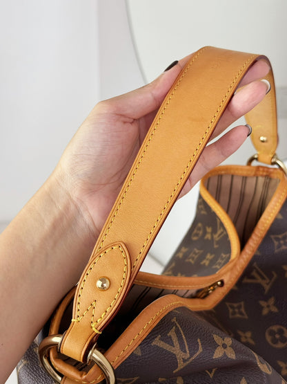 Louis Vuitton Vintage Delightful MM Tote Crossbody Bag