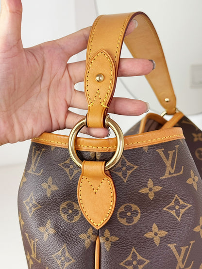 Louis Vuitton Vintage Delightful MM Tote Crossbody Bag