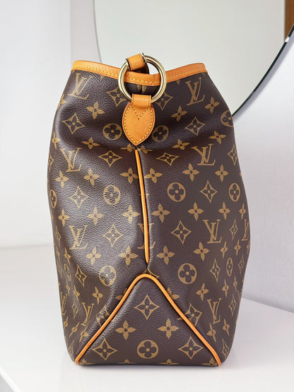 Louis Vuitton Vintage Delightful MM Tote Crossbody Bag