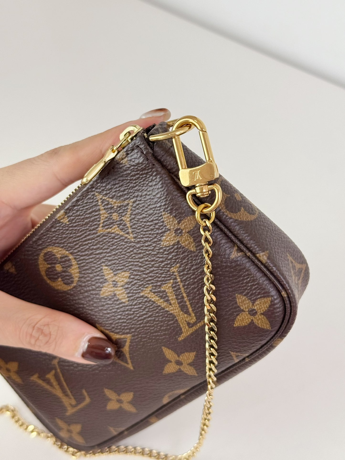 Louis Vuitton Vintage Mini Pochette Accessoires Shoulder Crossbody Bag