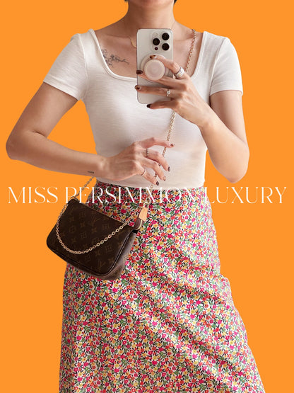 Louis Vuitton Vintage Pochette Accessoires Shoulder Crossbody Bag
