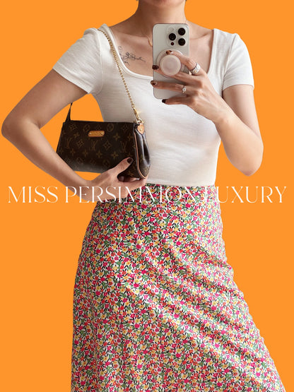Louis Vuitton Vintage Eva Shoulder Crossbody Bag