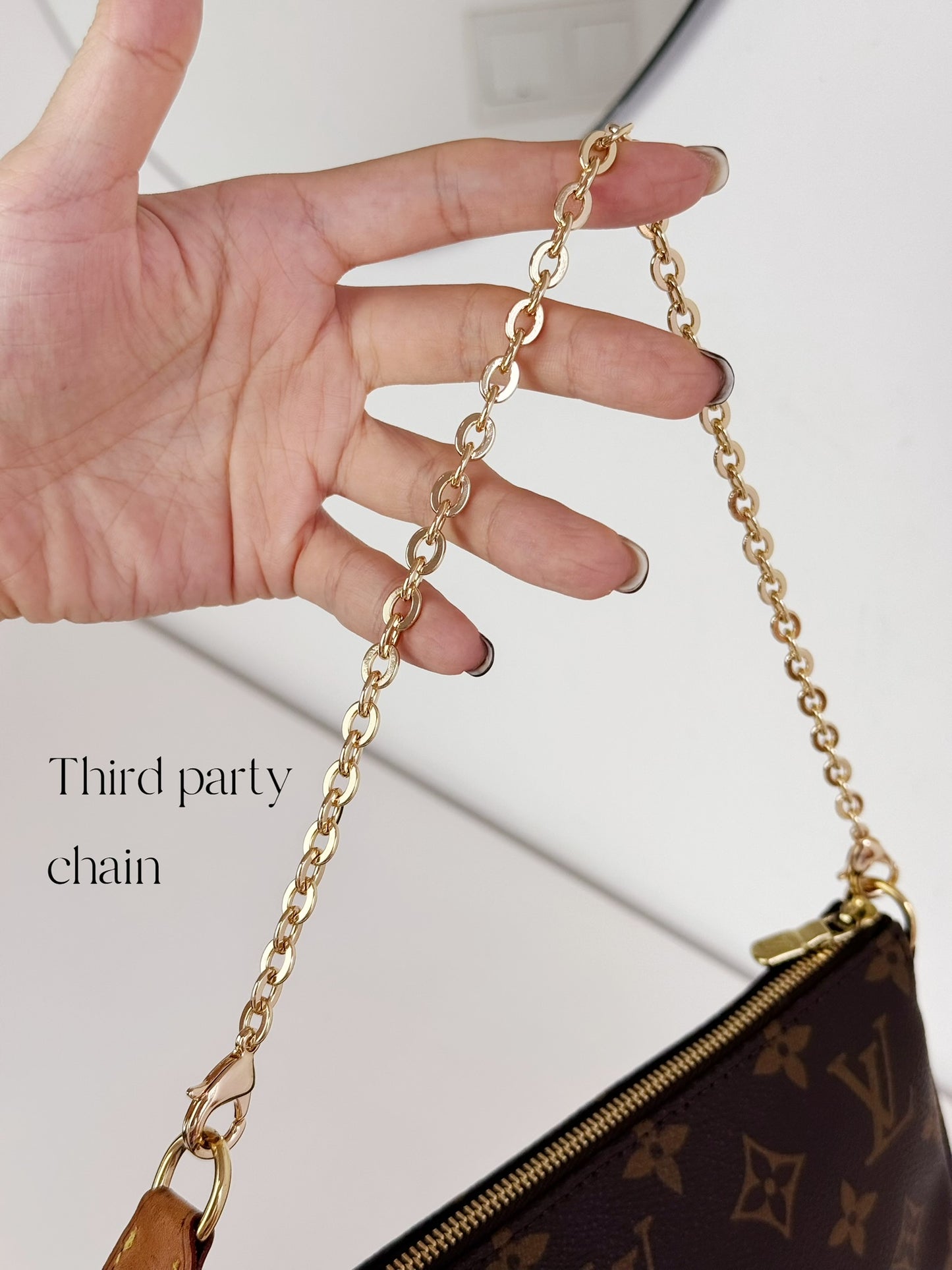 Louis Vuitton Vintage Pochette Accessoires Shoulder Crossbody Bag
