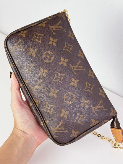 Louis Vuitton Vintage Pochette Accessoires Shoulder Crossbody Bag
