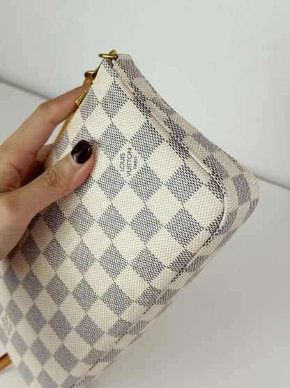 Louis Vuitton Azur Pochette Accessoires Shoulder Crossbody Bag RFID