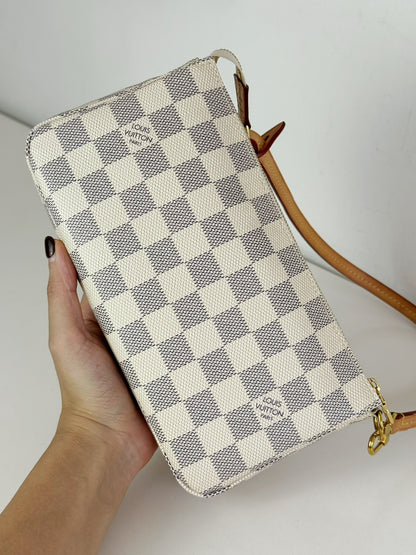 Louis Vuitton Azur Pochette Accessoires Shoulder Crossbody Bag RFID