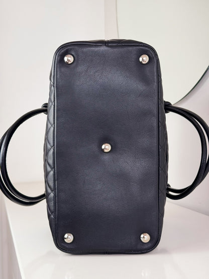 Chanel Vintage Cambon Tote Shoulder Bag
