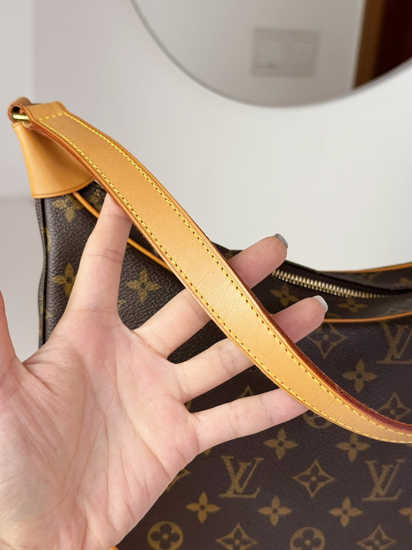 Louis Vuitton Vintage Boulogne Shoulder Crossbody Bag