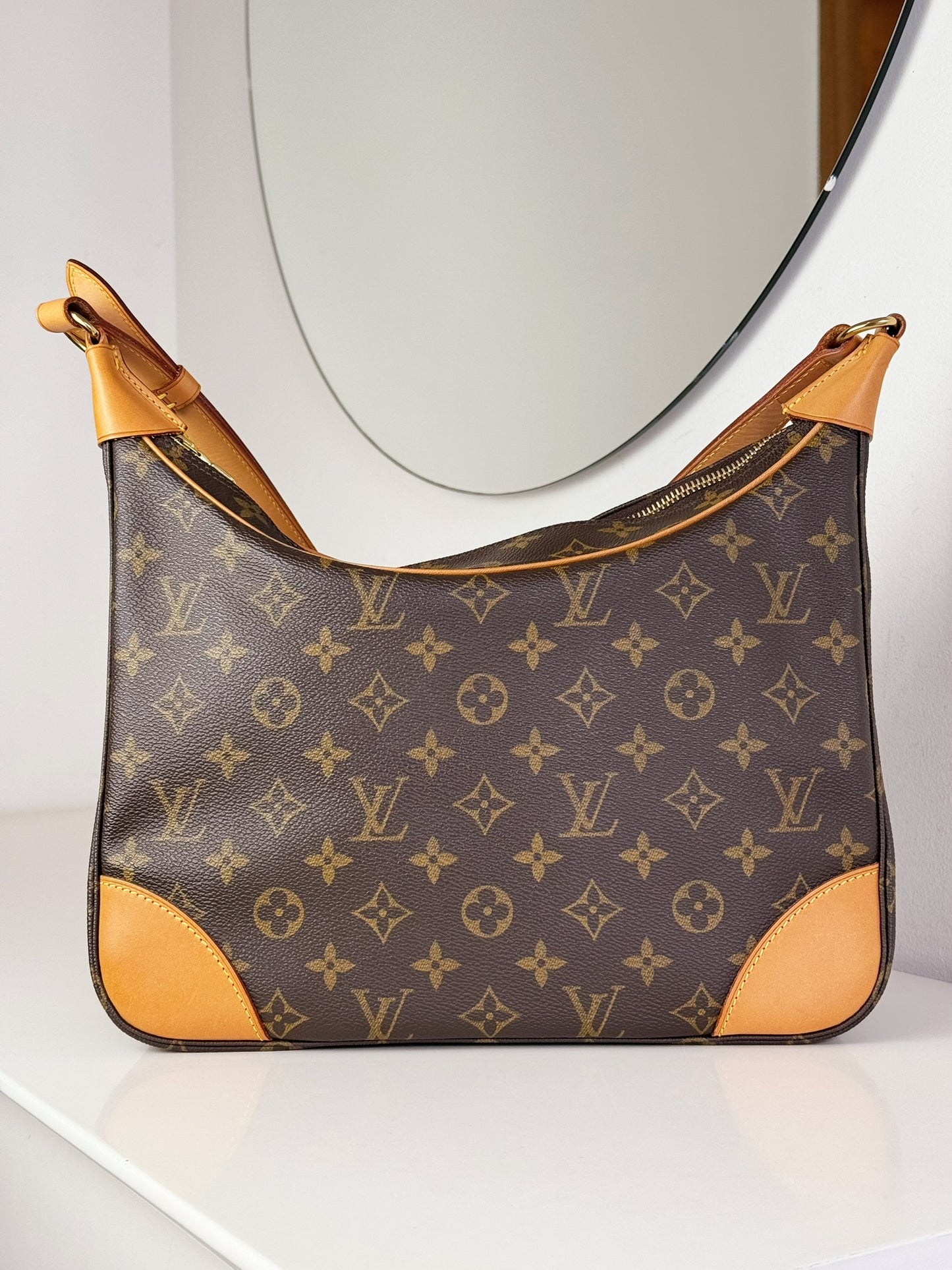 Louis Vuitton Vintage Boulogne Shoulder Crossbody Bag