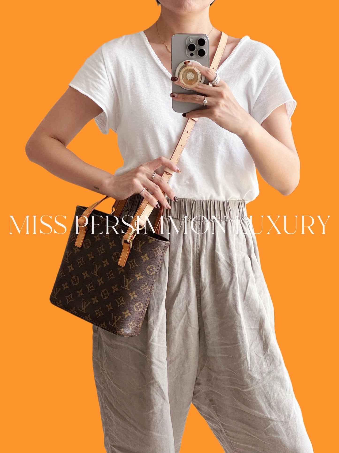 Louis Vuitton Vintage Vavin Vivian Handbag Crossbody Bag
