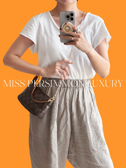 Louis Vuitton Vintage Pochette Accessoires Shoulder Crossbody Bag