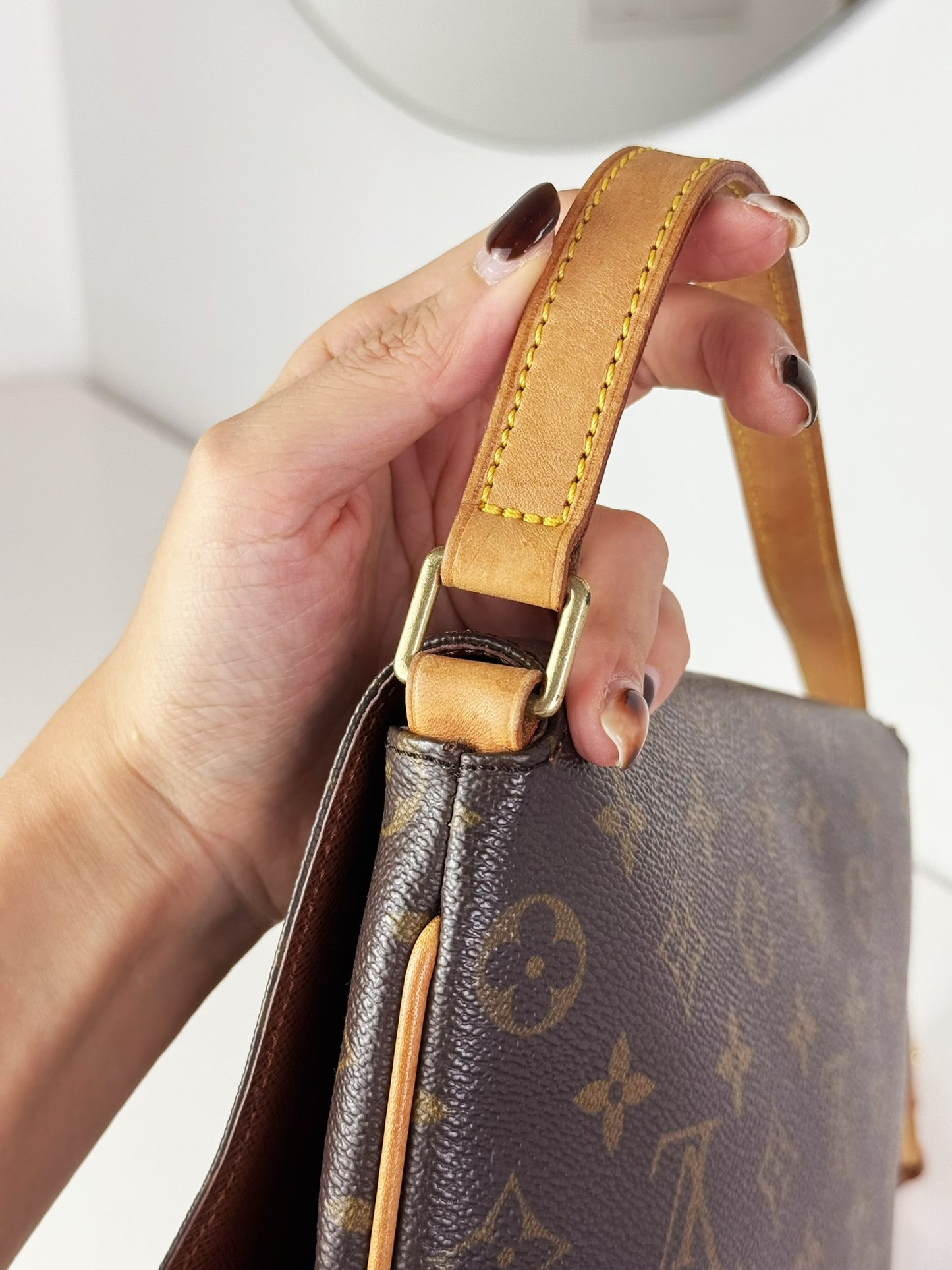Louis Vuitton Musette Tango Shoulder Crossbody Bag