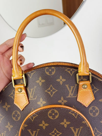 Louis Vuitton Vintage Ellipse Top Handle Crossbody Bag