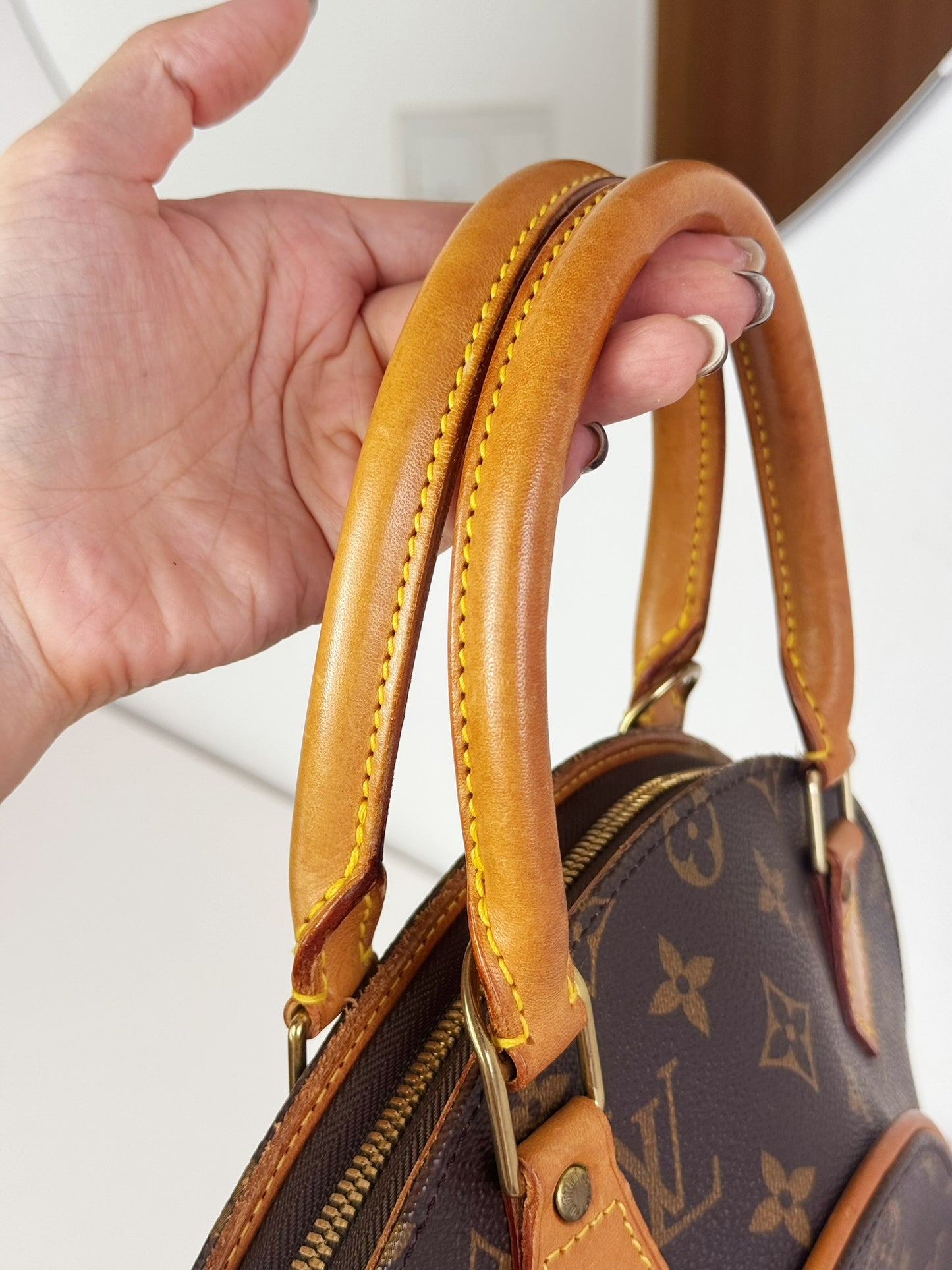 Louis Vuitton Vintage Ellipse Top Handle Crossbody Bag