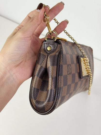 Louis Vuitton Vintage Damier Eva Shoulder Crossbody Bag