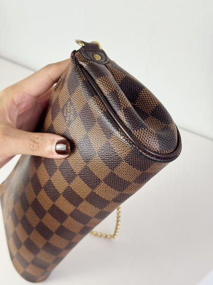 Louis Vuitton Vintage Damier Eva Shoulder Crossbody Bag