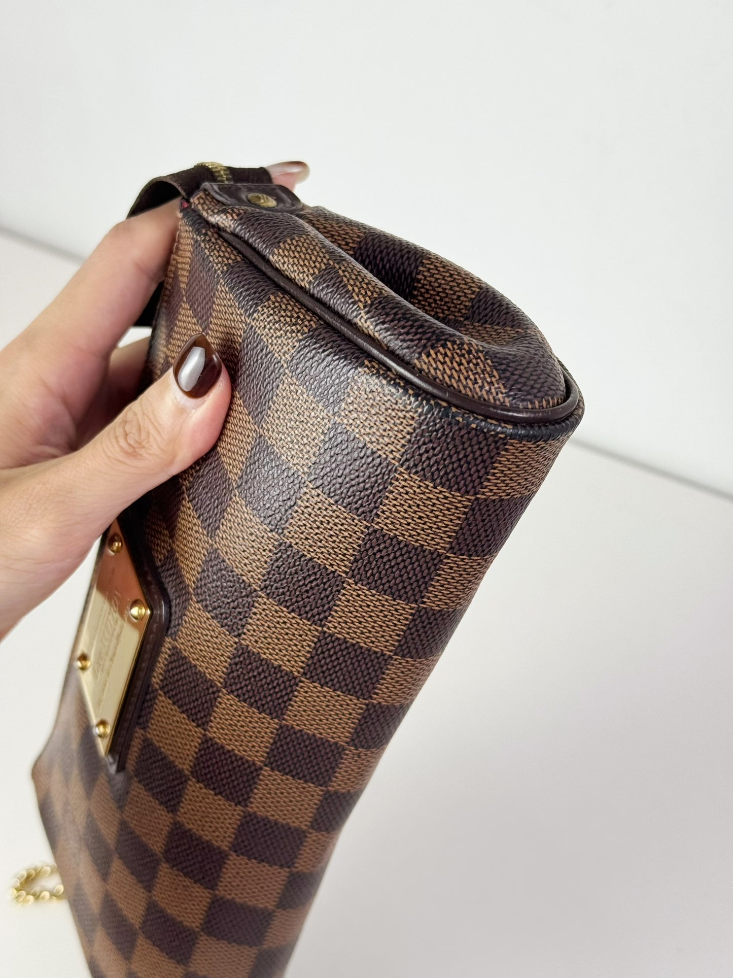Louis Vuitton Vintage Damier Eva Shoulder Crossbody Bag