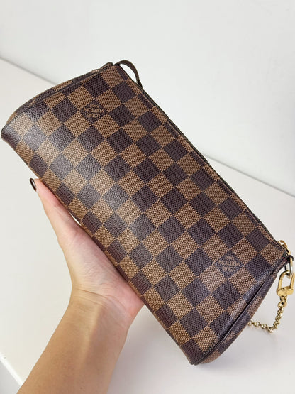 Louis Vuitton Vintage Damier Eva Shoulder Crossbody Bag