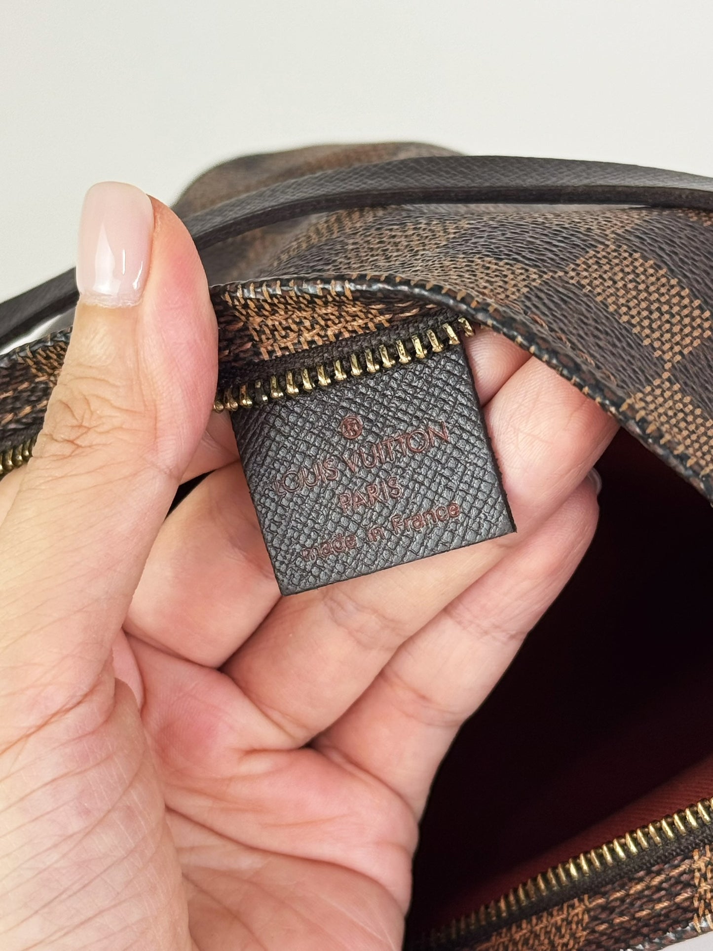 Louis Vuitton Vintage Damier Trousse Pochette Shoulder Crossbody Bag