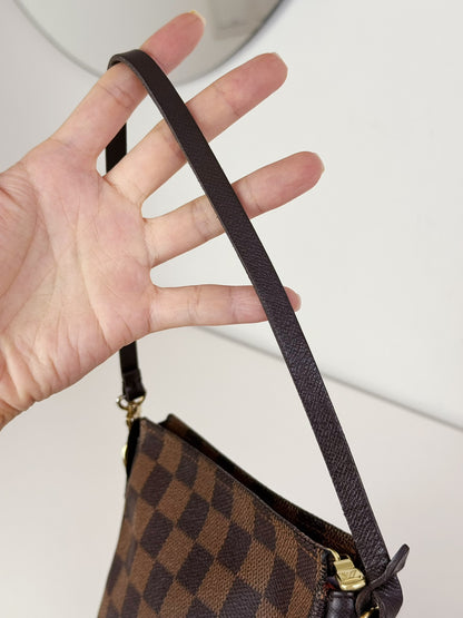 Louis Vuitton Vintage Damier Trousse Pochette Shoulder Crossbody Bag
