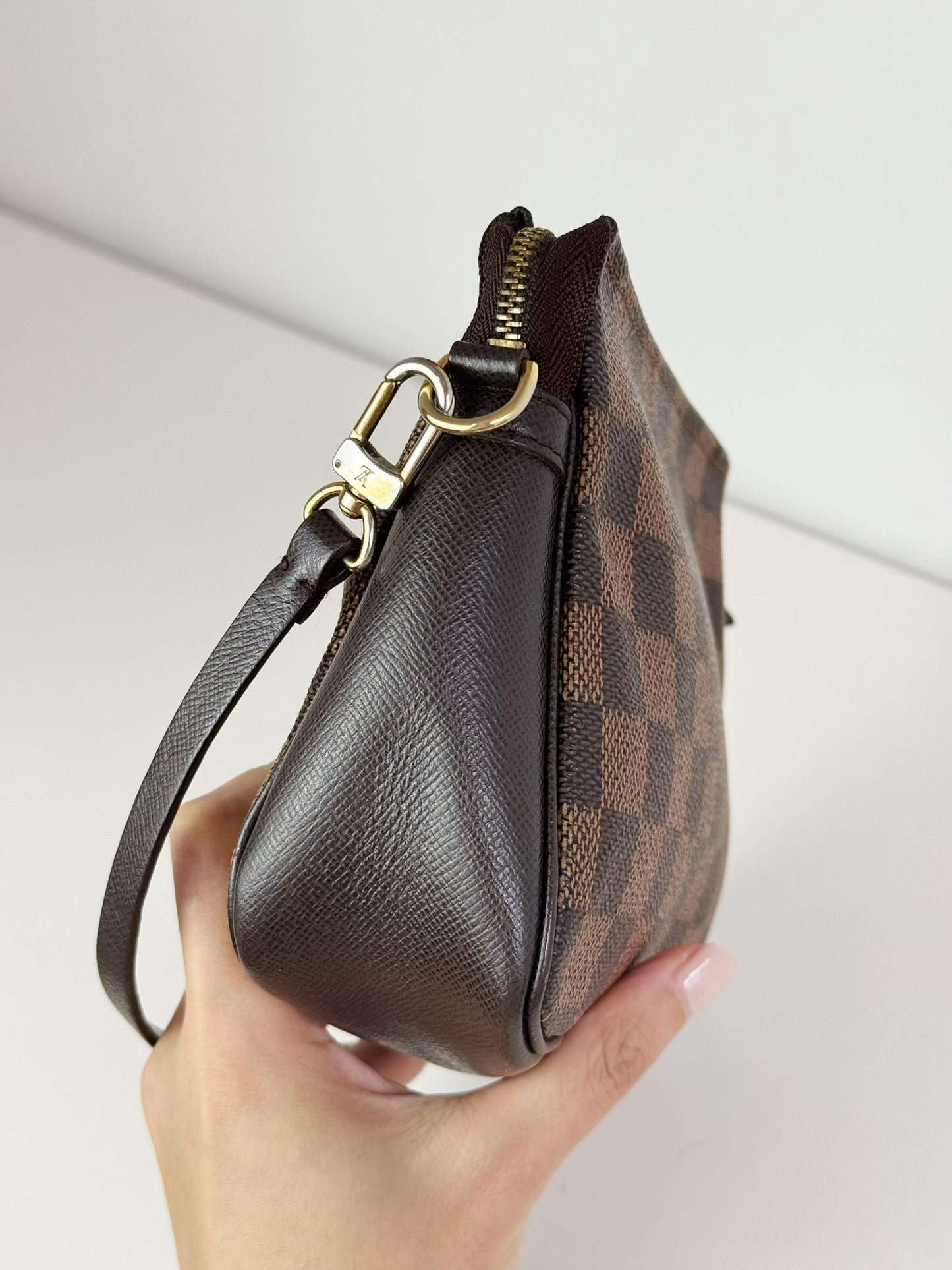 Louis Vuitton Vintage Damier Trousse Pochette Shoulder Crossbody Bag