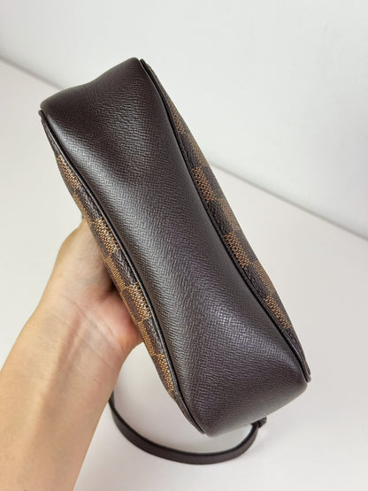 Louis Vuitton Vintage Damier Trousse Pochette Shoulder Crossbody Bag