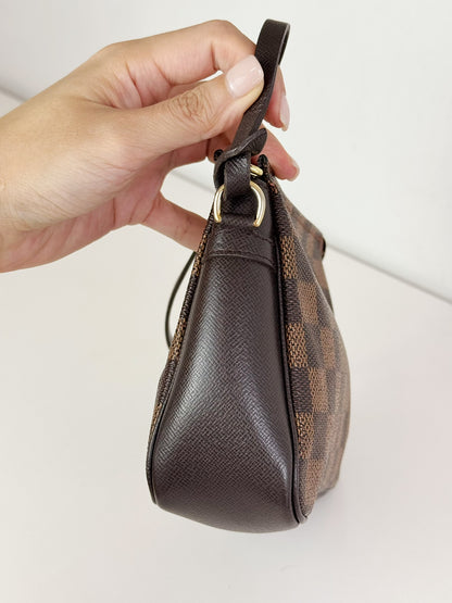 Louis Vuitton Vintage Damier Trousse Pochette Shoulder Crossbody Bag