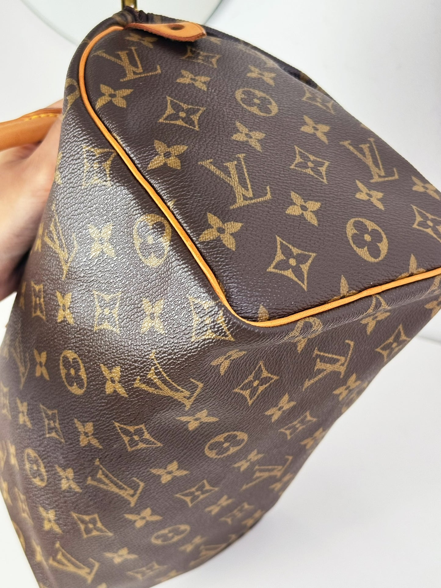 Louis Vuitton Vintage Speedy 25 Handbag Crossbody Bag