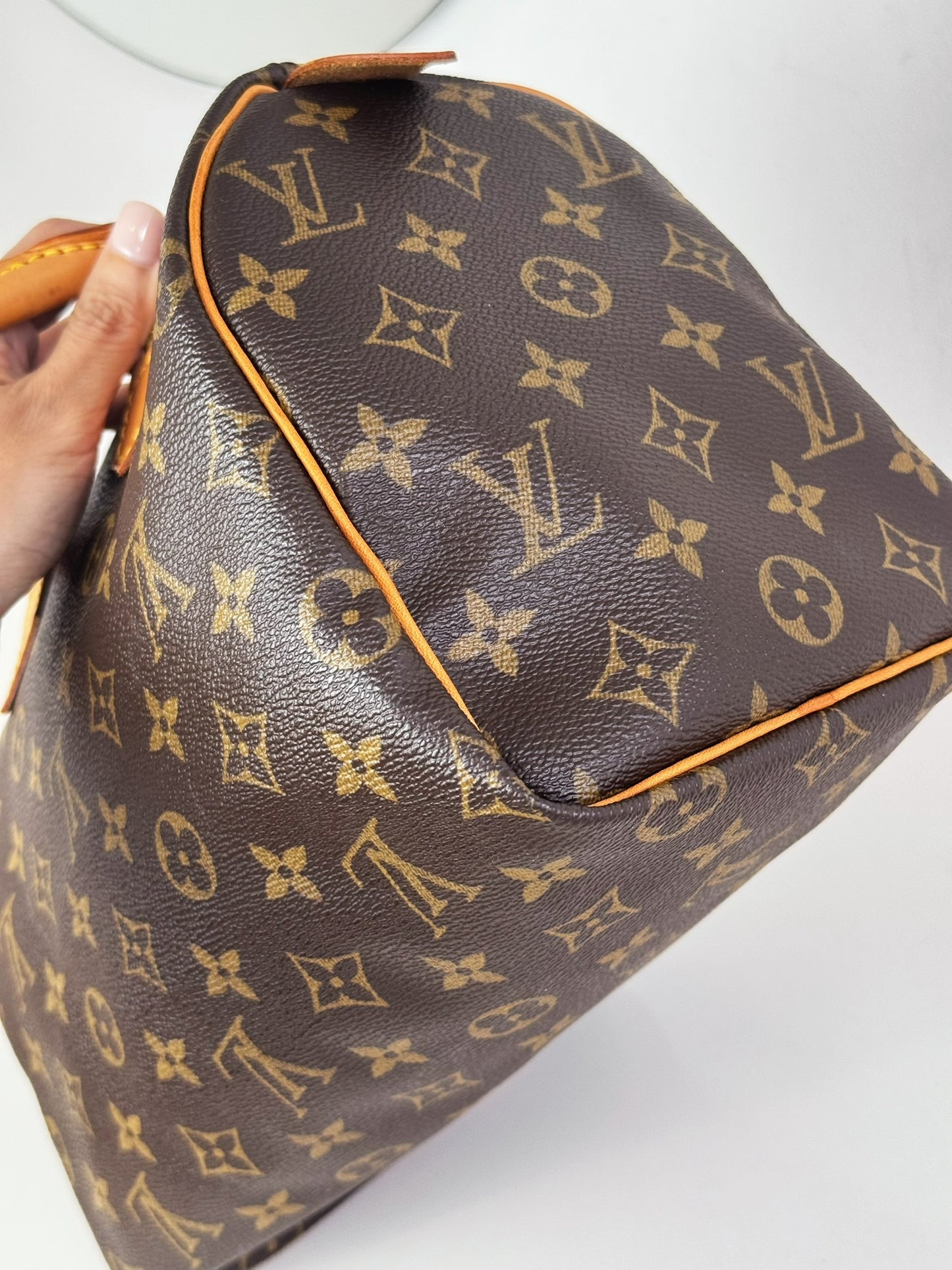 Louis Vuitton Vintage Speedy 25 Handbag Crossbody Bag