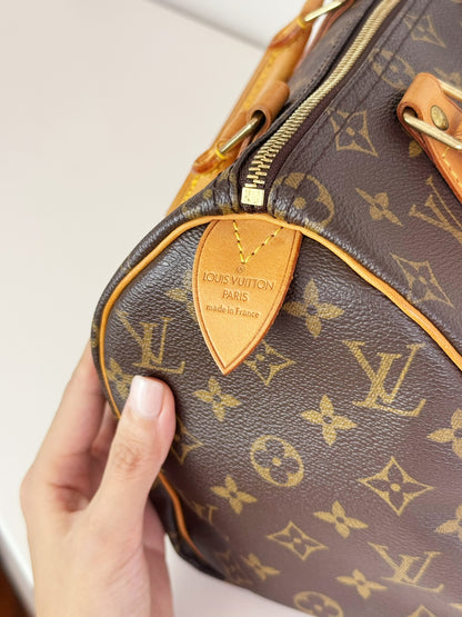 Louis Vuitton Vintage Speedy 25 Handbag Crossbody Bag