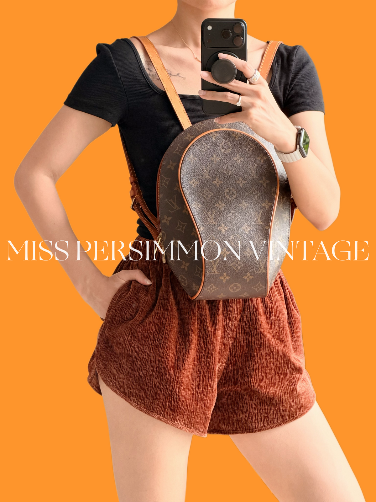 Louis Vuitton Vintage Ellipse Backpack