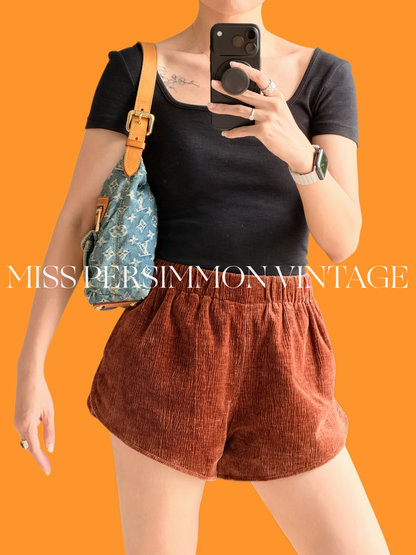 Louis Vuitton Vintage Denim Baggy PM Shoulder Bag